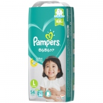  Pampers Nappy L size 54pc