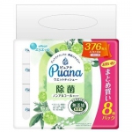 Elleair Puana Anti-Bacterial Alcohol Free Baby wipe refill 47*8(376 pcs)